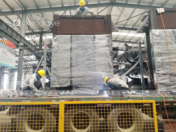 第三批陜西仿古公交候車亭發(fā)貨圖二