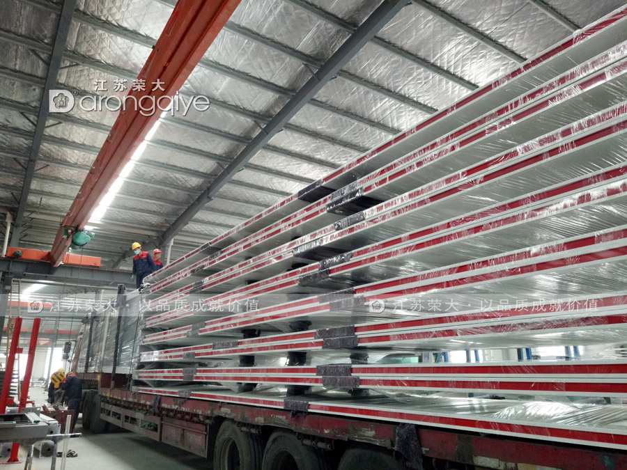 鍍鋅板候車亭往山西發(fā)貨圖二